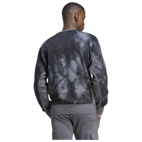 Adidas Ανδρικό φούτερ Seasonal Allover Print Sweatshirt